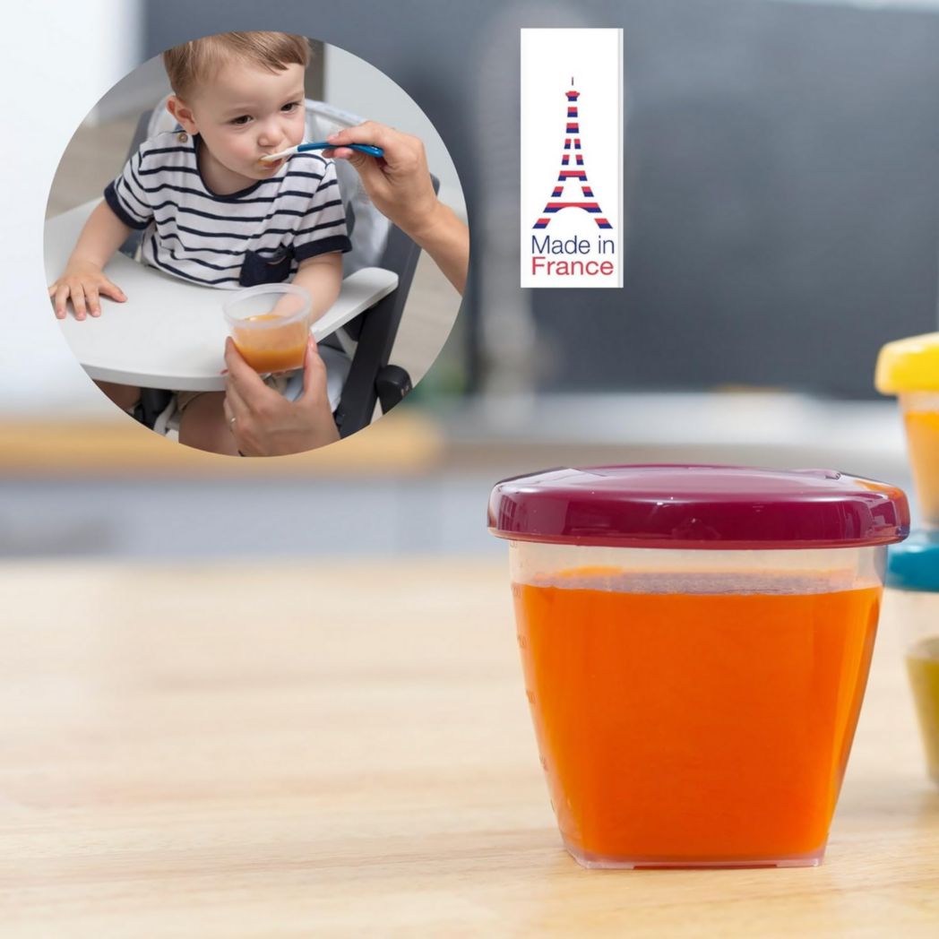 Babymoov Nutribaby(+), Robot cuiseur multifonction 6 en 1 pour bébé, cuiseur vapeur, grande capacité 2,2 L, petits pots maison, idéal pour diversifier les repas, vert opale