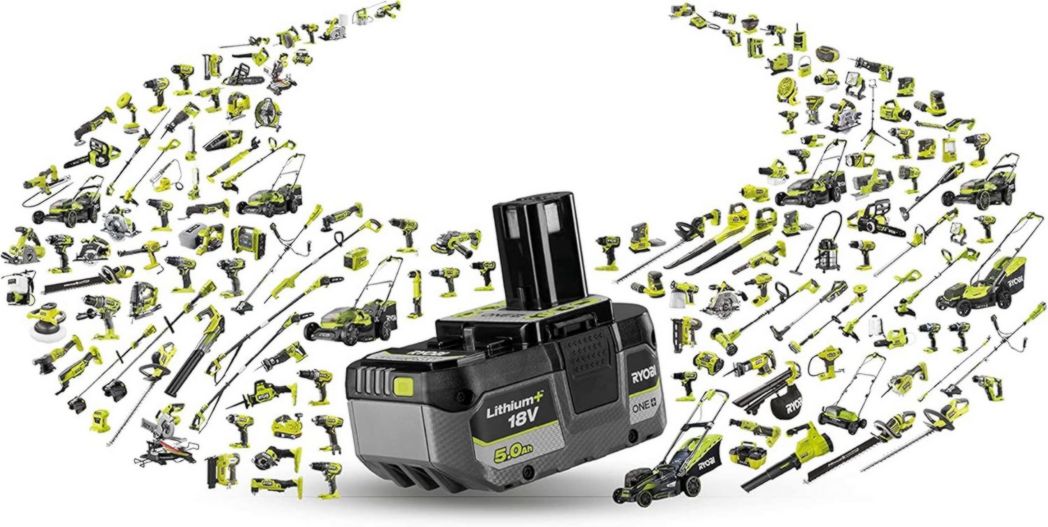 RYOBI - Souffleur aspirateur broyeur sans fil 18 volts ONE+, sans balais - 201 km/h (livré sans batterie) - OBV18