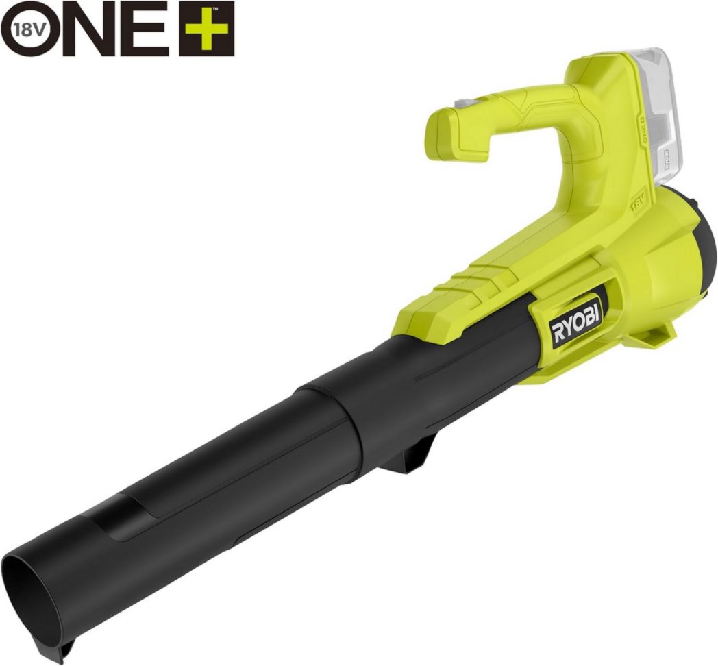 RYOBI - Souffleur aspirateur broyeur sans fil 18 volts ONE+, sans balais - 201 km/h (livré sans batterie) - OBV18