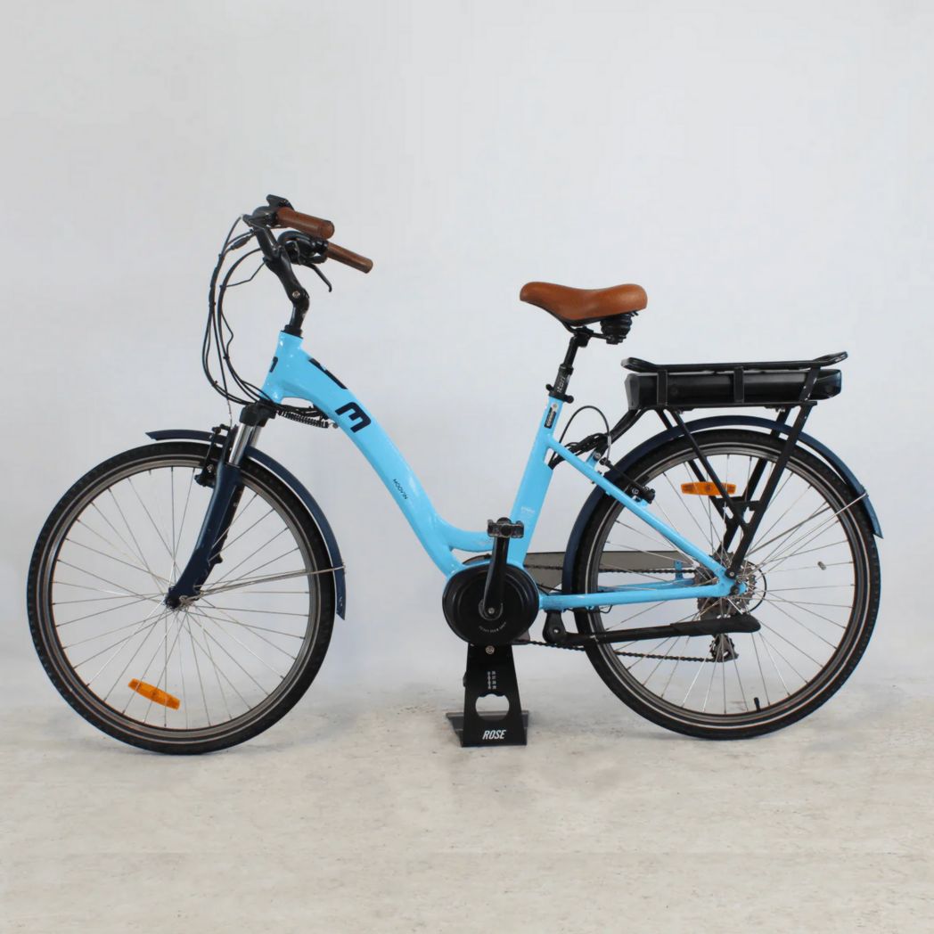 Vélo électrique Moov'In City D8 26 bleu