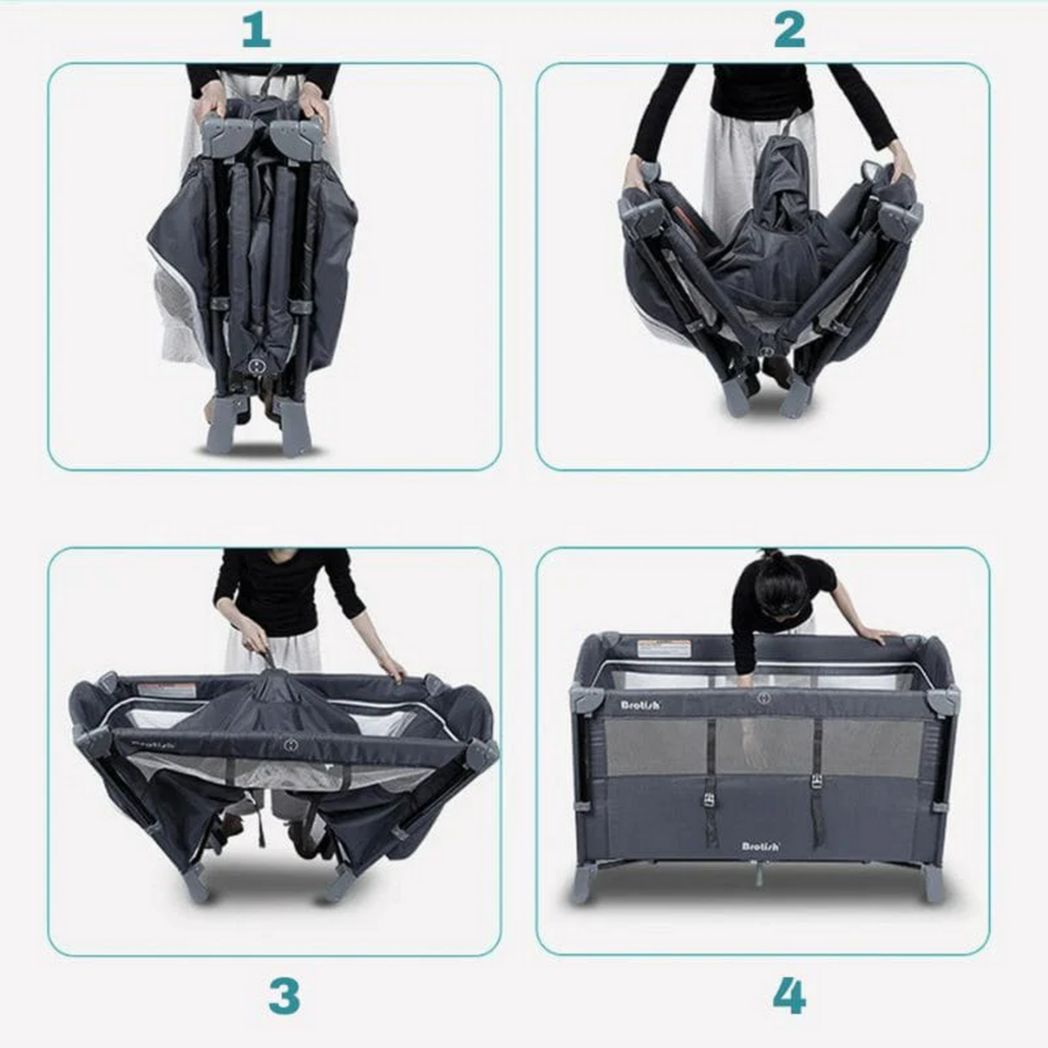 Lit bébé 3 en 1 - Confort et mobilité | FlexiBed