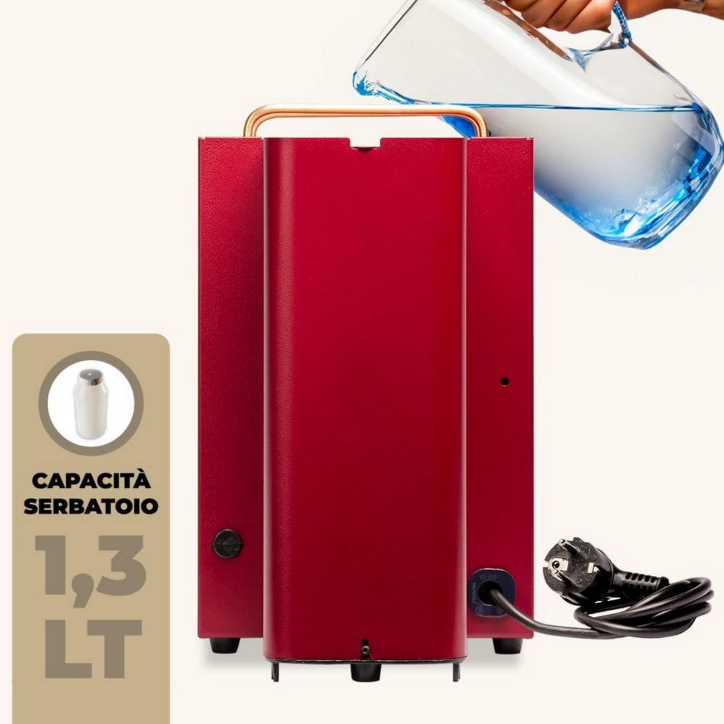 Machines à café Faber | Modèle Pro Total Inox Deluxe | Machine à café à dosettes 44 mm | Pressostat réglable en laiton | Électrovanne standard (laiton)