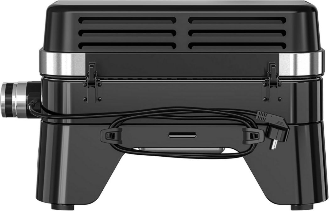 Barbecue électrique de table Campingaz Attitude2go | Barbecue électrique portable d'intérieur et d'extérieur | 2200 W | Grille de cuisson en fonte | 4 personnes | Pour balcon et camping