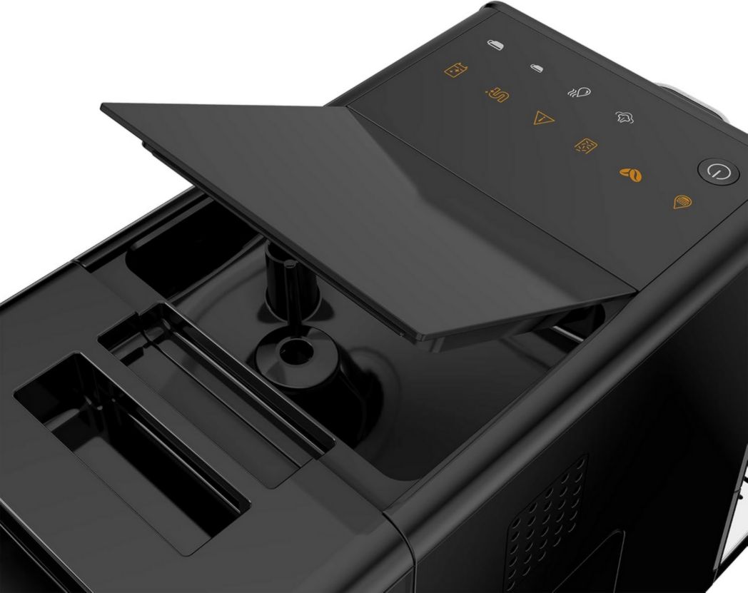 Beko - CEG3192B - Machine expresso automatique avec cappuccino intégré, moulin à café intégré, réservoir de 1,5 litre, pression de 19 bars - noir, 18,6 x 41 x h32 cm