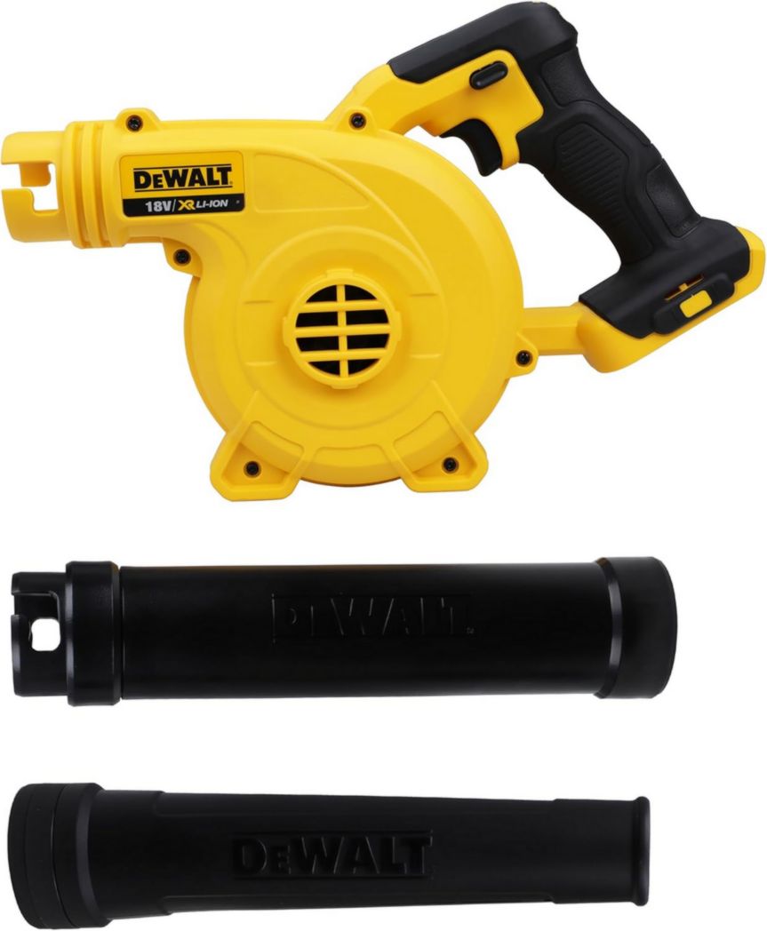 Souffleur sans balais DEWALT XR 18 V 5 Ah Li-Ion - Souffleur électrique portatif sans fil - Volume d'air de 450 pi³/min - Vitesse de 200 km/h - 3,1 kg DCMBL562N-XJ