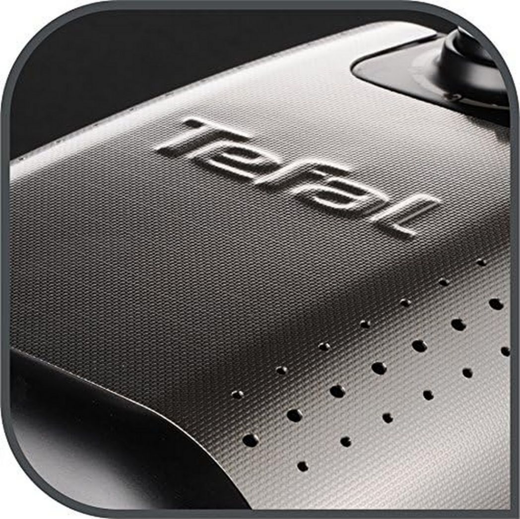 Gaufrier 4 en 1 Tefal noir/acier inoxydable