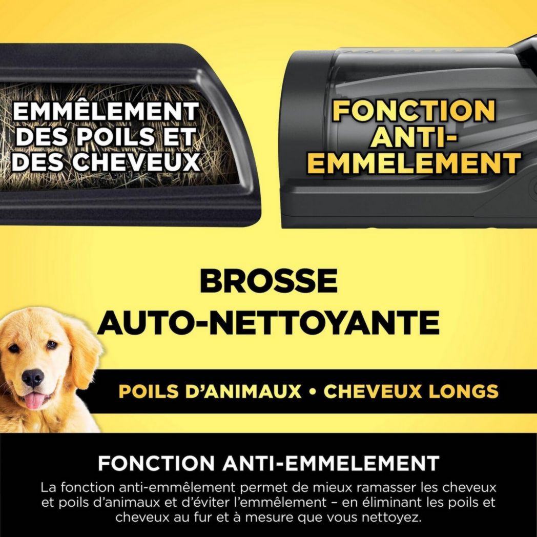 Aspirateur sans fil Shark Detect Clean & Empty IW3612AMZEU, blanc, 240 W, 2 litres