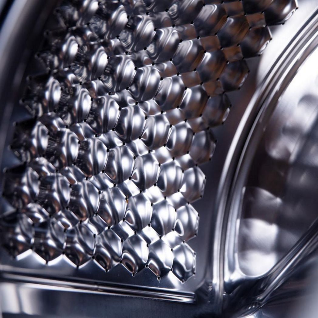 Cecotec Bolero Dresscode 10500 Inverter Steel A. Lave-linge 10 kg Acier, 1400 tr/min, moteur Inverter Plus, Vapeur, Classe A.