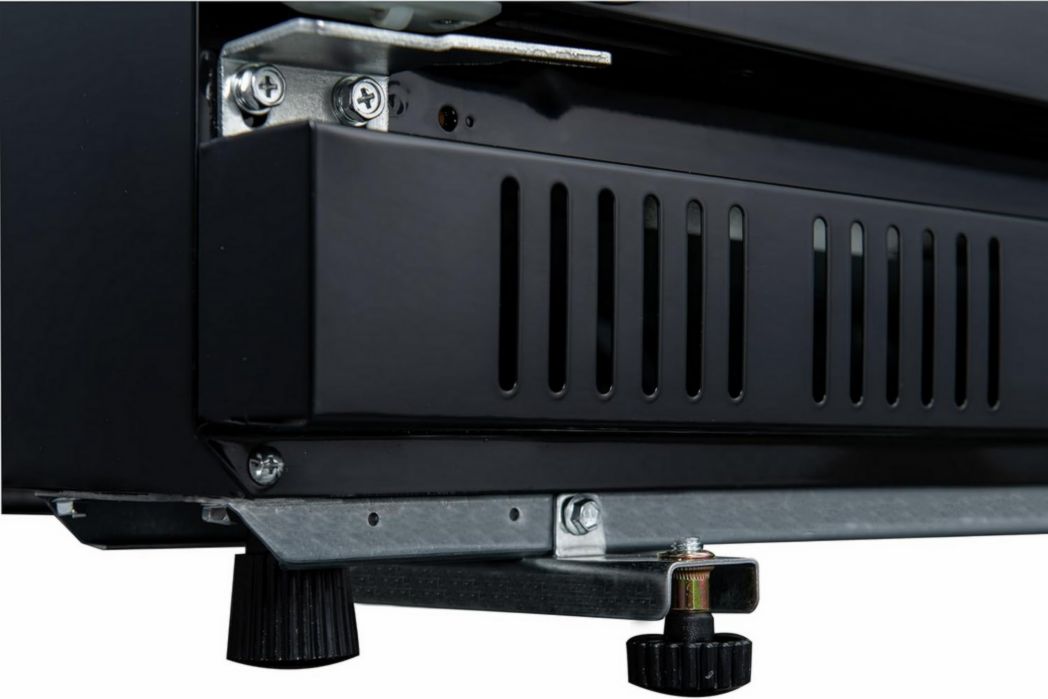 Réfrigérateur à boissons professionnel METRO GSC2360B, acier/verre, 62 x 63,6 x 175,3 cm, 347 L, avec serrure, noir