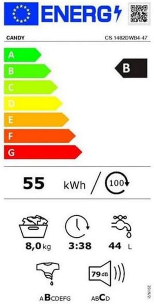 Machine à laver CANDY Frontal CS 1482DWB4-47