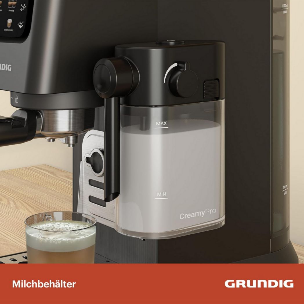 De'Longhi Dedica Style EC685.M, Machine à expresso avec buse à mousse de lait professionnelle, seulement 15 cm de large, réservoir de 1 L, boîtier en métal, compatible avec les dosettes ESE, métal