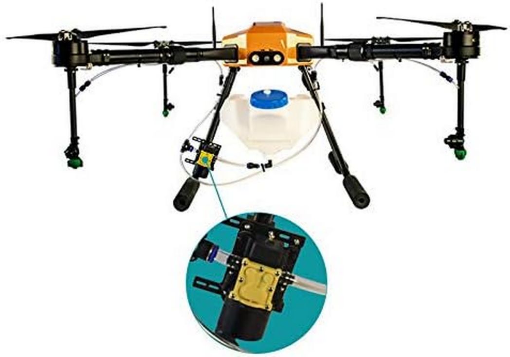 2bebeauty 10L Pulvérisateur agricole à drone Vol automatique Localisation précise Capacité de 10 kg