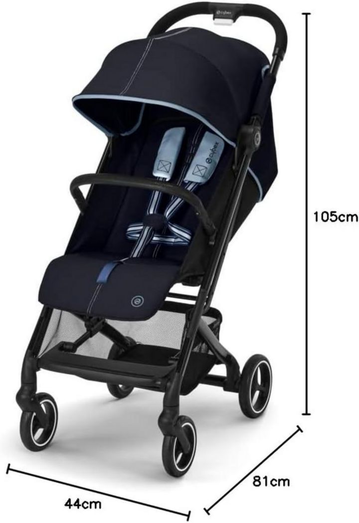 Cybex Beezy BLK B/Beige Amande-beige PU1