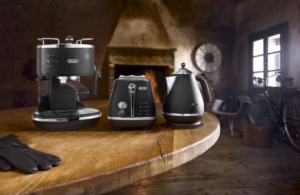 Machine à expresso De'Longhi ECOV311.BK, 1,4 L, noir/marron foncé