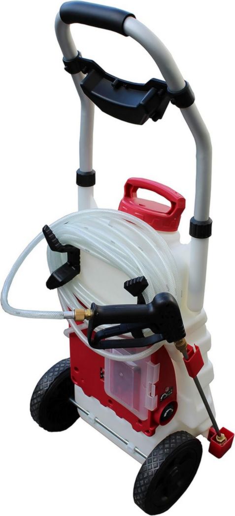 FORUM EQUIPMENT - Pulvérisateur électrique Pro Sprayer III 30 L - Pulvérisateur de toiture électrique longue portée avec batterie rechargeable, débit 240 L/h, tuyau 8 m - 2 batteries