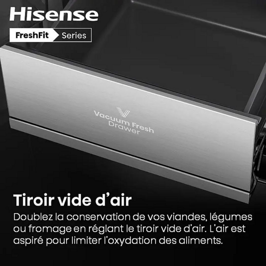 Réfrigérateur multi-portes FreshFit HISENSE RQ768N4GBE