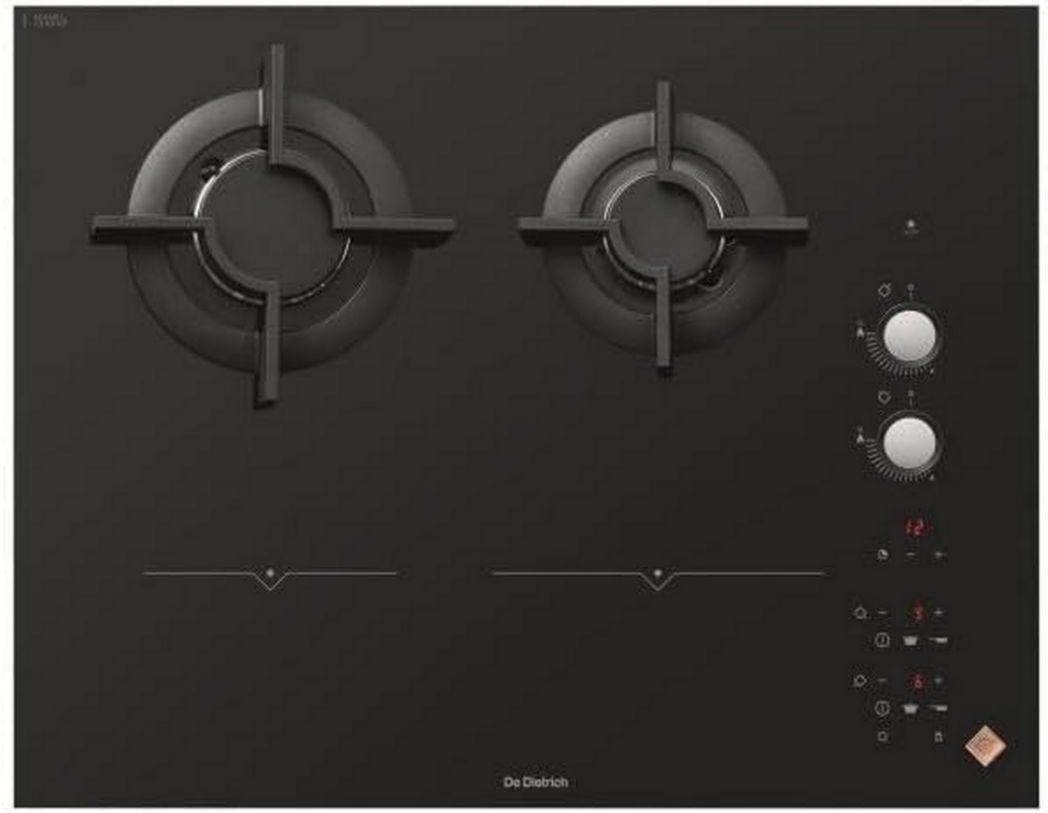 DE DIETRICH DPI7602BM Plaque de cuisson mixte noire