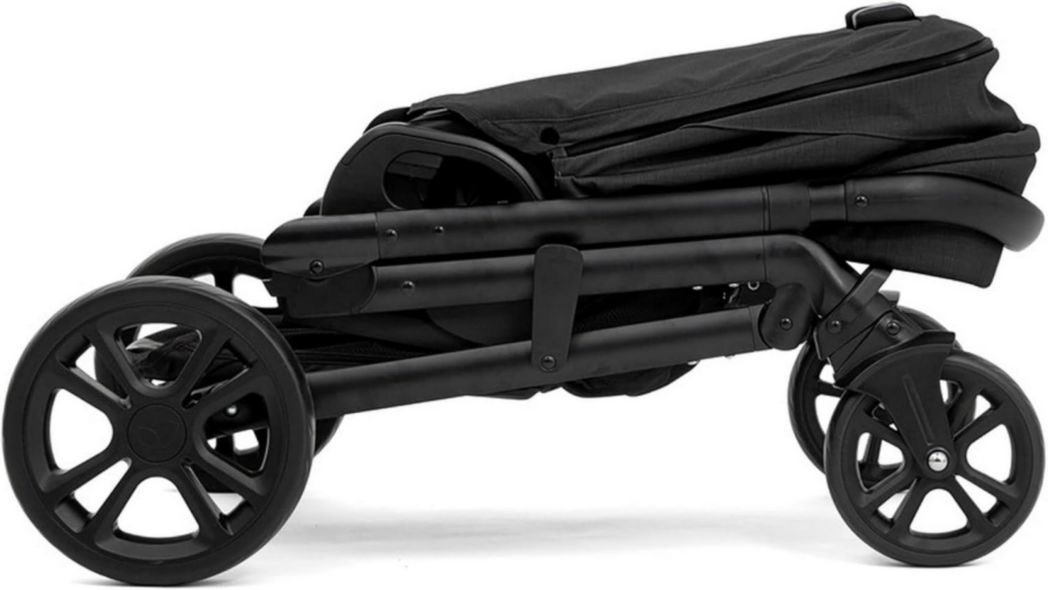 Joie - Chrome™ - Poussette multimodale 4 en 1 - Siège réversible - Compatible siège auto - Pliage automatique - Suspension tout-terrain - Harnais SoftTouch 5 points - Dès la naissance