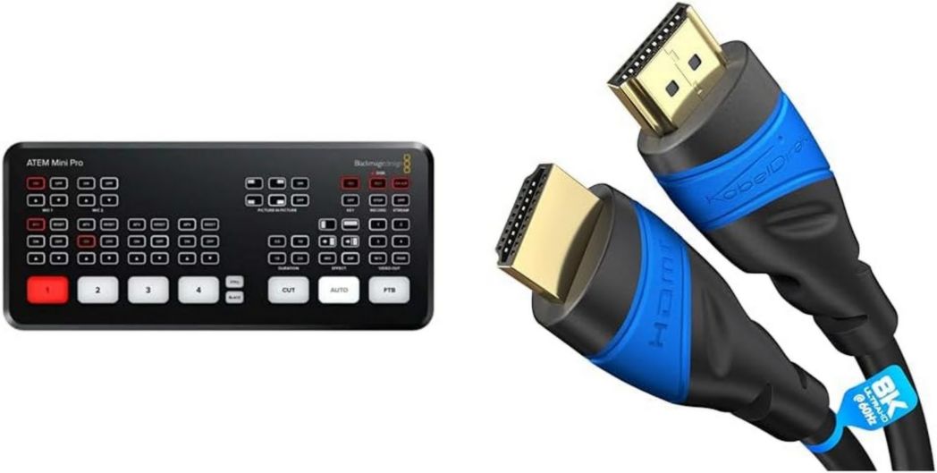 Mixeur vidéo Blackmagic Design ATEM Mini Pro noir