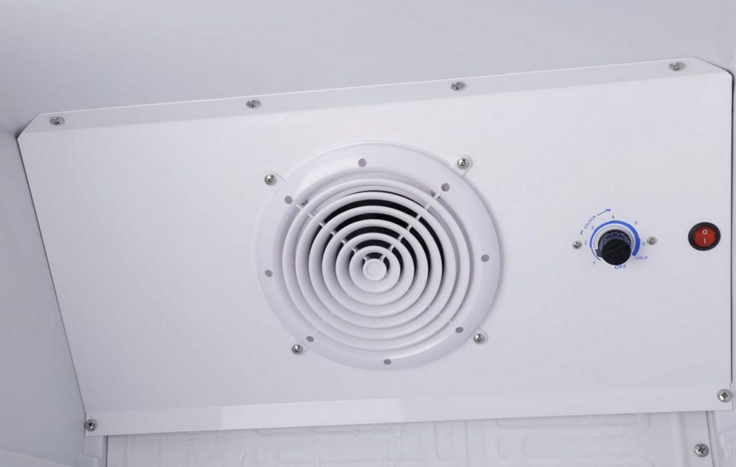 Réfrigérateur à boissons professionnel METRO GSC2360B, acier/verre, 62 x 63,6 x 175,3 cm, 347 L, avec serrure, noir