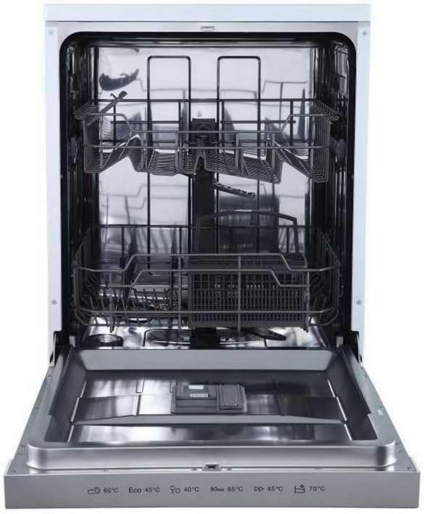 Lave-vaisselle pose libre BRANDT LVC328S - 12 couverts - L60 cm - 48 dB - Argent