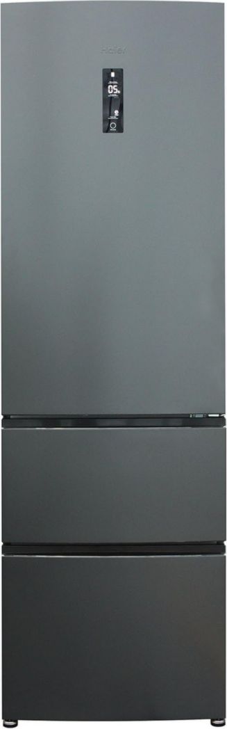 Réfrigérateur/Congélateur Haier A2FE735CFJ - Efficacité énergétique A++ - Hauteur : 190 cm - Capacité : 347 l - Tiroirs de congélation 3D - Aspect inox.
