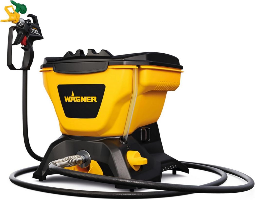 Pistolet à peinture airless WAGNER Control 150 M pour peintures murales, vernis, lasures, protection du bois et anticorrosion en intérieur et extérieur, volume du réservoir 5500 ML