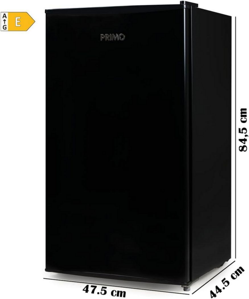 Congélateur de table PRIMO PR143DV - 60 L - Pose libre - Classe E - Noir