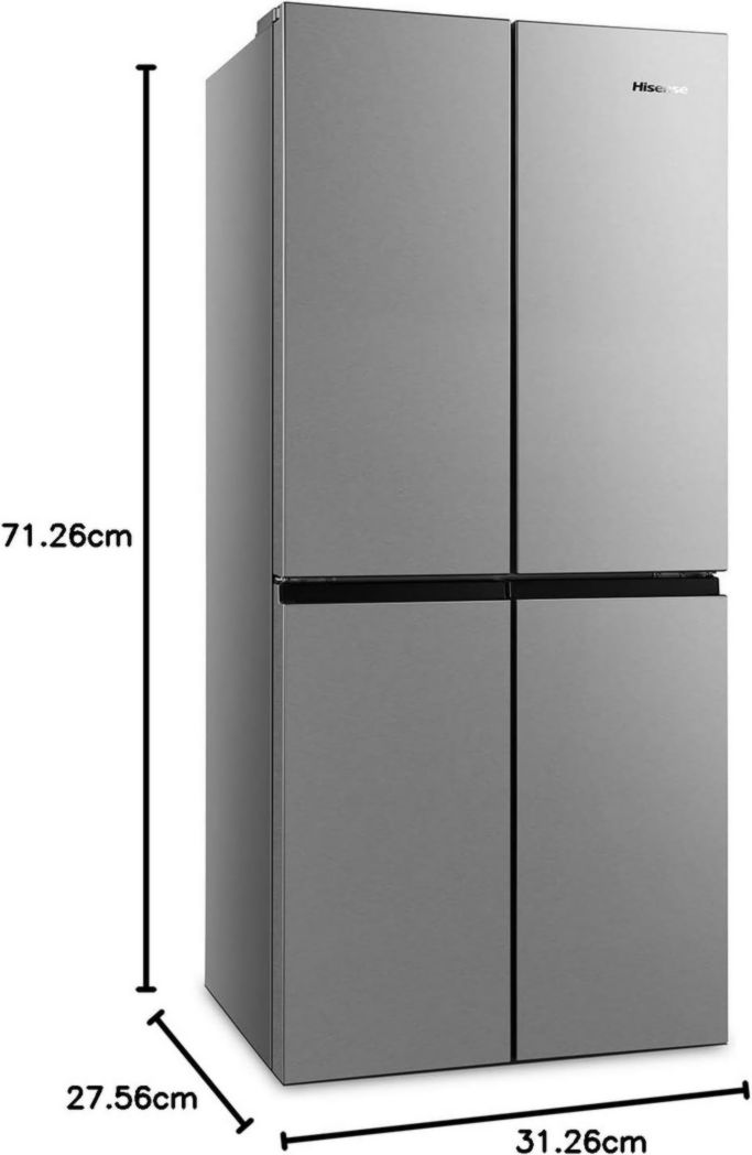 Réfrigérateur américain autonome Hisense RQ563N4SF2, 454 pi³, noir