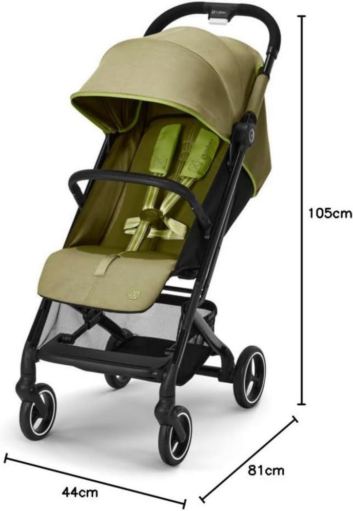 Cybex Beezy BLK B/Beige Amande-beige PU1