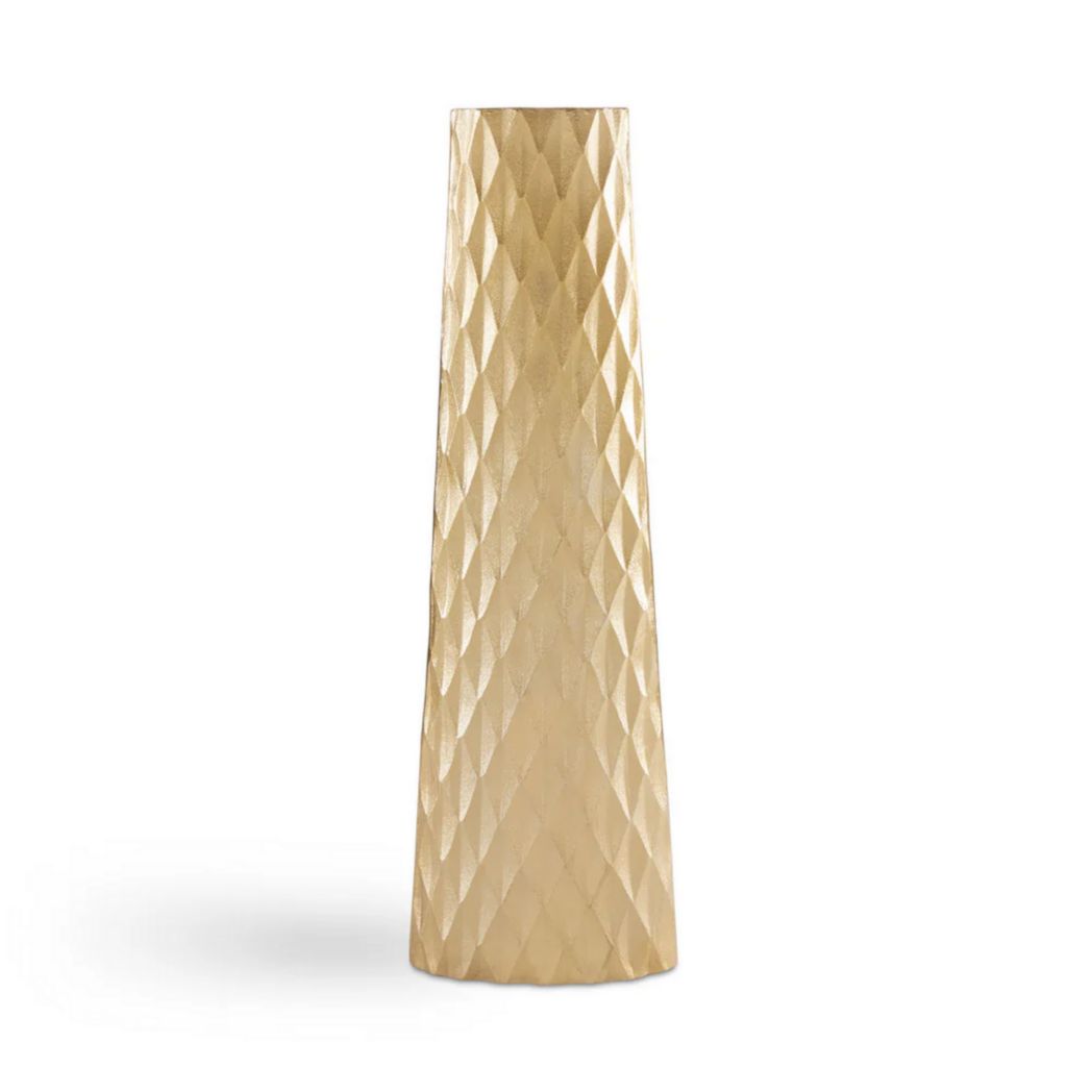 Vase de sol (lot de 2) : Champagne doré