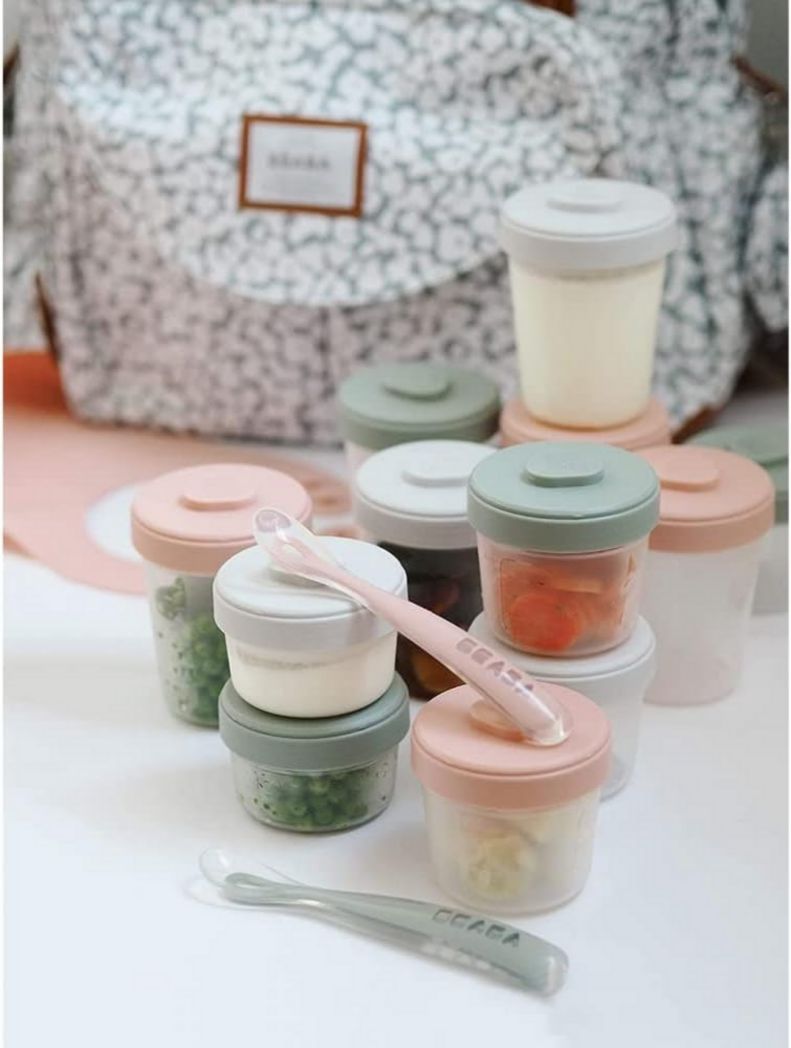 BÉABA, Robot Cuiseur Bébé 4 en 1 Babycook Duo, Mixeur-Cuiseur, Cuisson Vapeur Rapide 15 minutes, Diversification des Aliments, Petits Pots Bébé Maison, Capacité XXL 2200 ml, Noir