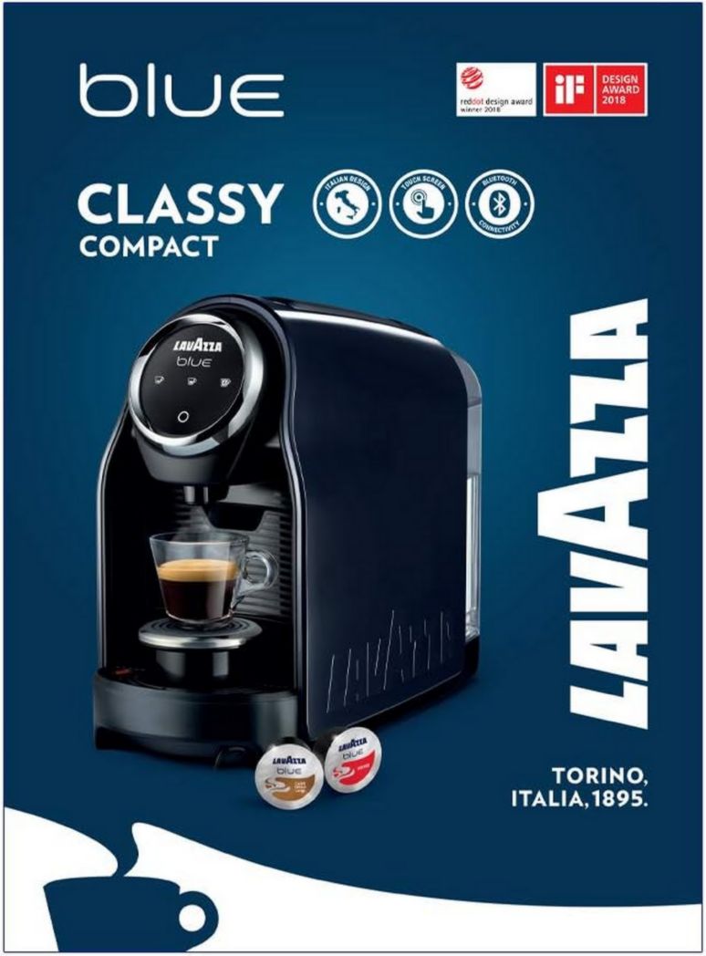 Machine à café expresso Lavazza Blue Classy Compact LB900 Capsule Lavazza Blue