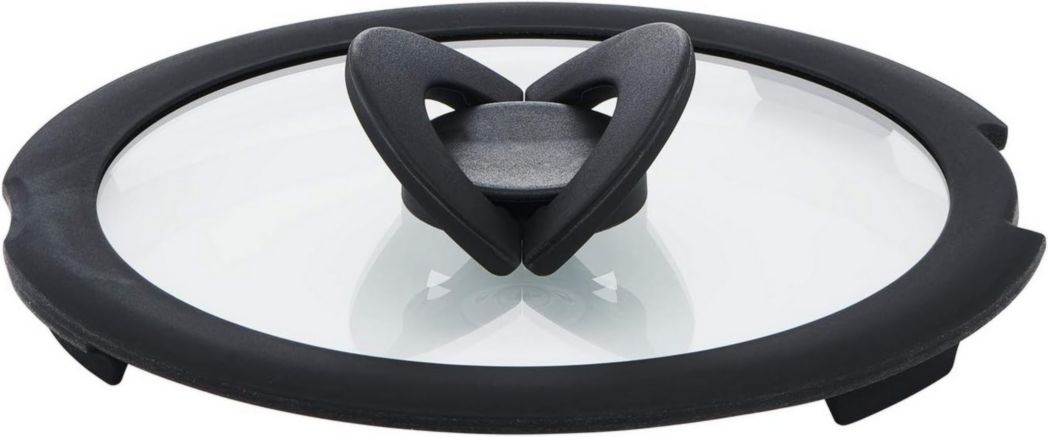 Batterie de cuisine Seb Compact Inox 10 pièces, Induction, poêles 22/24/26 cm, casseroles 16/18/20 cm, sauteuse 24 cm, couvercles 18/20 cm, 1 poignée L953SA04, Noir, argent, ‎35,4 x 35,29 x 26,8 cm