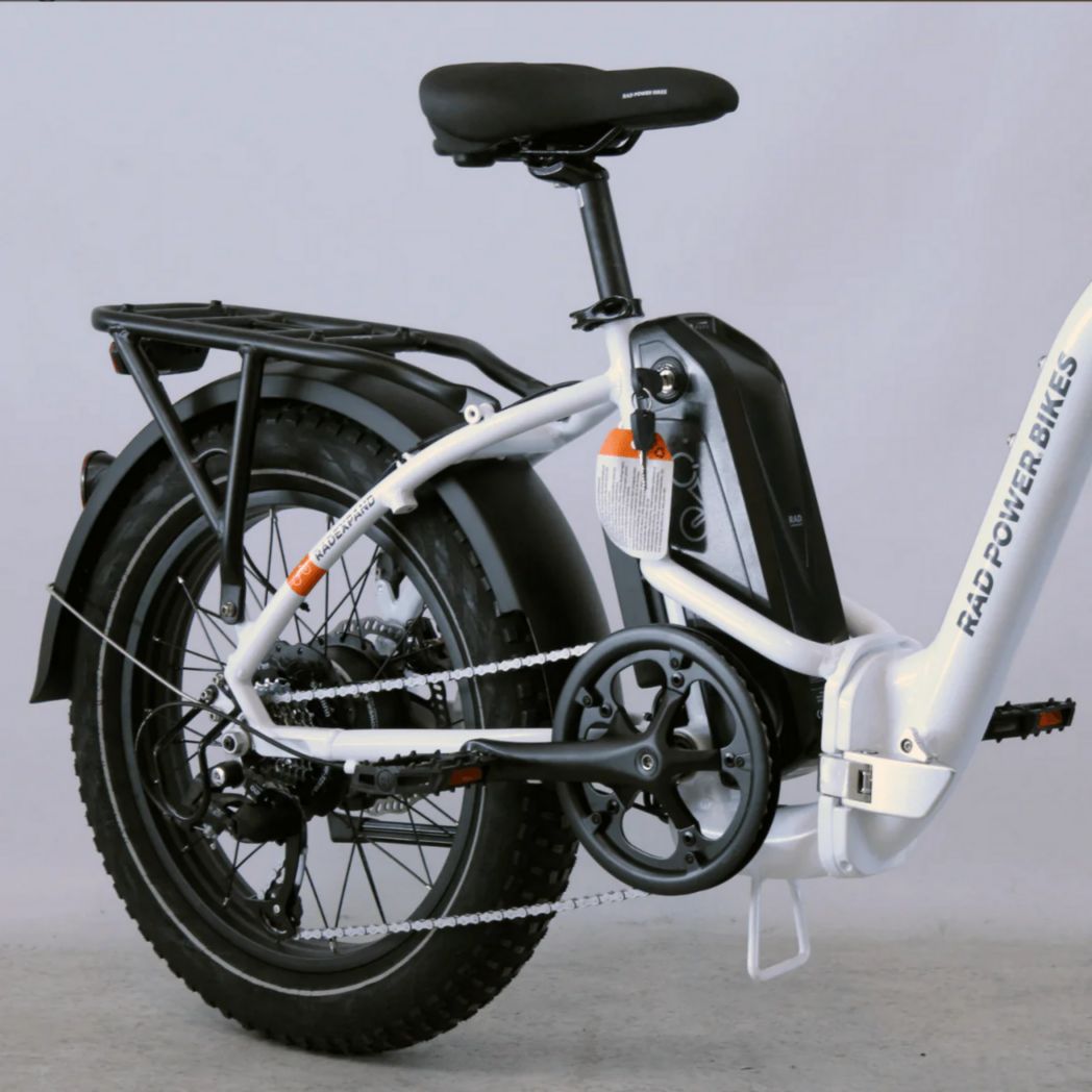 Vélo électrique pliable RadPower Bikes RadExpand 5, blanc