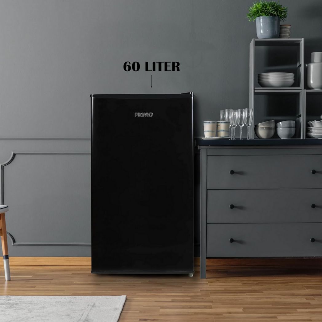 Congélateur de table PRIMO PR143DV - 60 L - Pose libre - Classe E - Noir