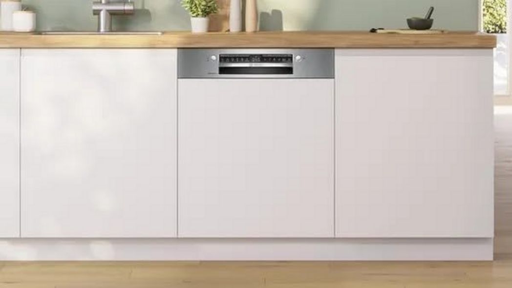 Lave-vaisselle Bosch SMV4ETX08E Série 4 Smart, entièrement intégrable, 60 cm, avec panier à couverts, avec assistant de programmation, particulièrement silencieux, Rackmatic, ouverture automatique de la porte