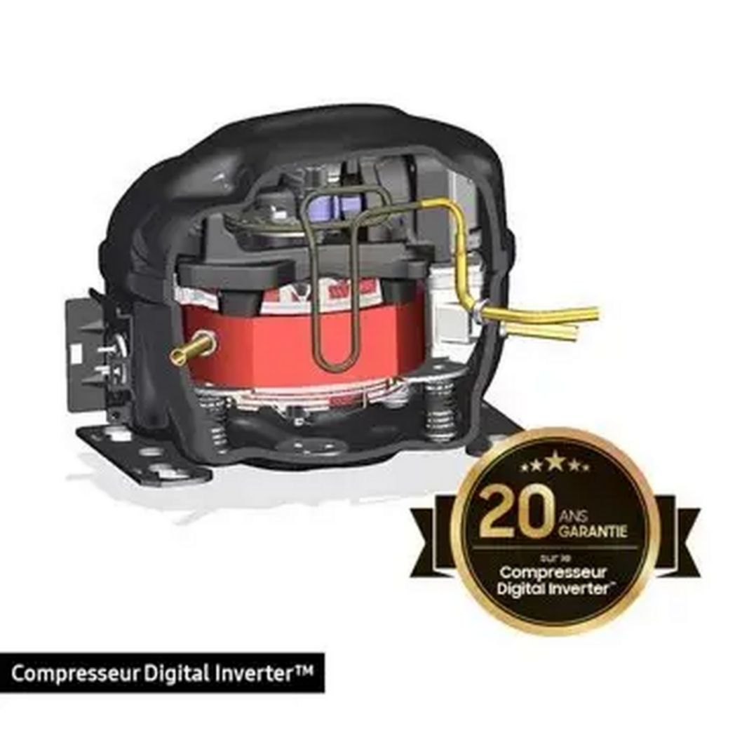 Réfrigérateur combiné SAMSUNG RB38C650ESA