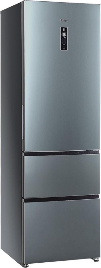 Réfrigérateur/Congélateur Haier A2FE735CFJ - Efficacité énergétique A++ - Hauteur : 190 cm - Capacité : 347 l - Tiroirs de congélation 3D - Aspect inox.