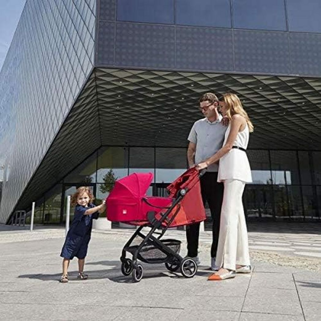 Poussette citadine Qbit + Velvet Black - Good Baby Gold