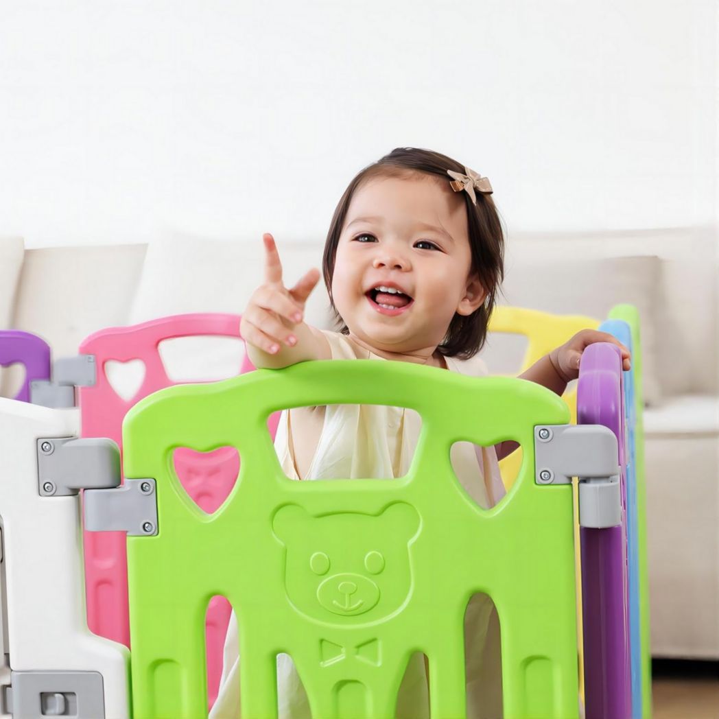 Parc bébé modulaire Gupamiga 150 x 180 cm, Parc enfant, Parc bébé, Blanc