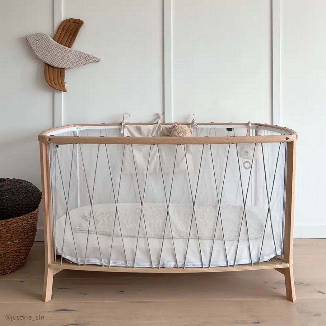 Lit bébé KIMI avec matelas et surmatelas