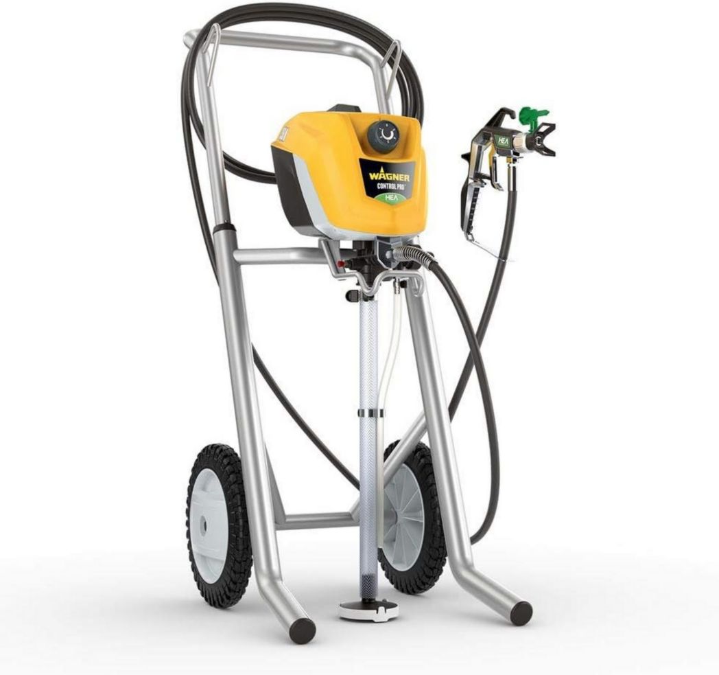Pistolet de peinture airless WAGNER Control Pro 250 M pour peintures murales, apprêts, vernis et lasures, 15 m² - 2 min, réglage de la pression, 110 bar, tuyau de 9 m