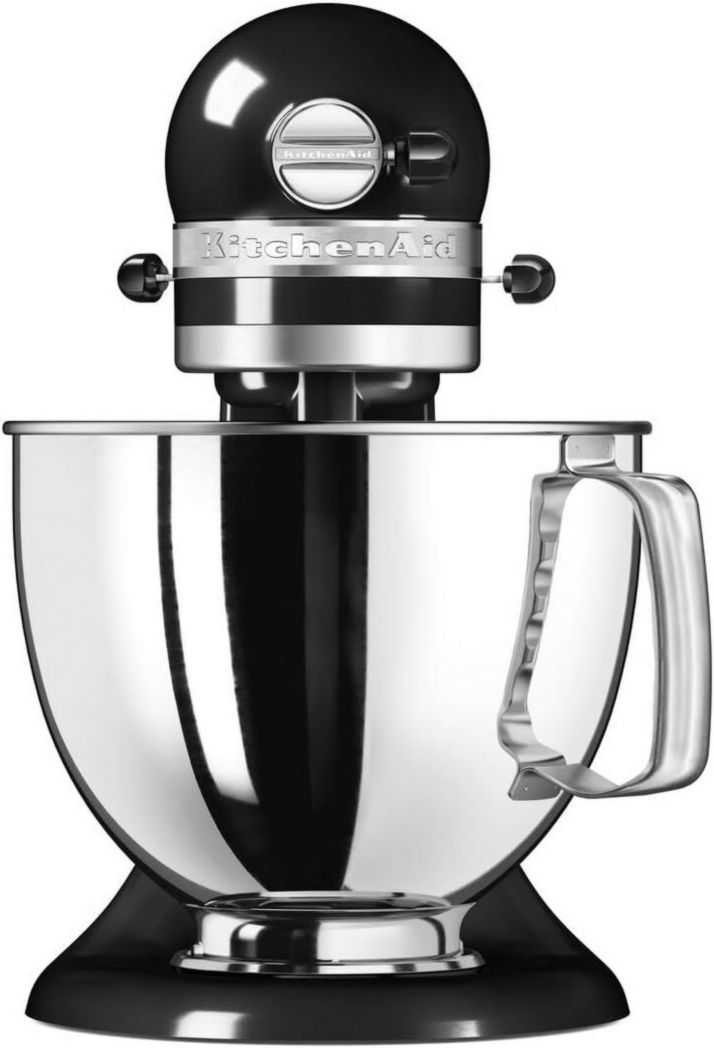 Robot pâtissier multifonction KitchenAid Artisan à tête inclinable avec 4 accessoires et bol de 4,8 L | Crème