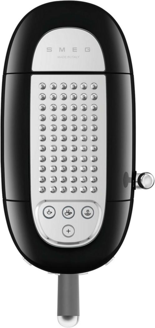 Smeg, ECF02CREU Machine à expresso manuelle, système Thermoblock et buse vapeur, 4 fonctions expresso, plateau amovible, porte-filtre, réservoir d'eau 1 L, dimensions compactes, 1350 W, couleur crème