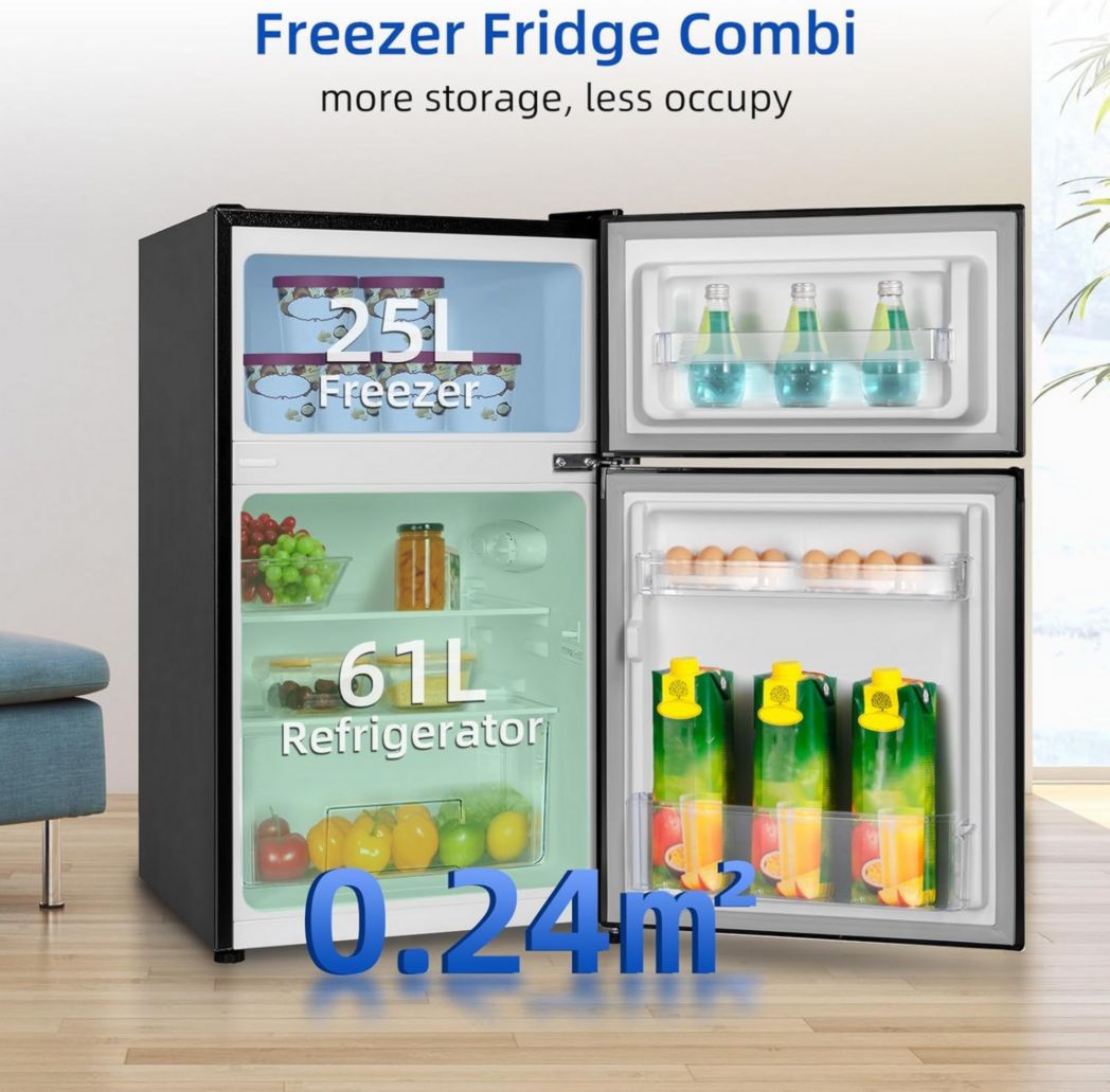 Réfrigérateur congélateur inférieur CHIQ FBM157L42 157 L (109 + 48), largeur 47 cm, Low Frost, 39 dB, portes réversibles, garantie 12 ans sur le compresseur