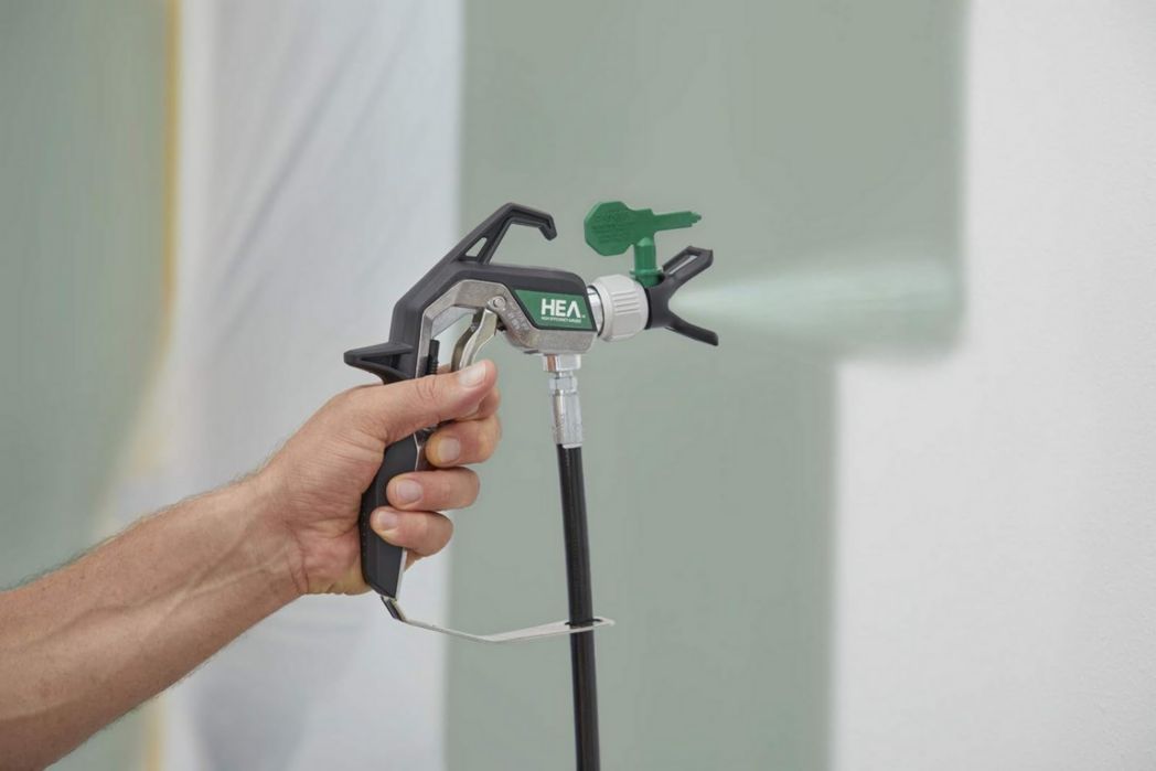 Pistolet de peinture airless WAGNER Control Pro 250 M pour peintures murales, apprêts, vernis et lasures, 15 m² - 2 min, réglage de la pression, 110 bar, tuyau de 9 m