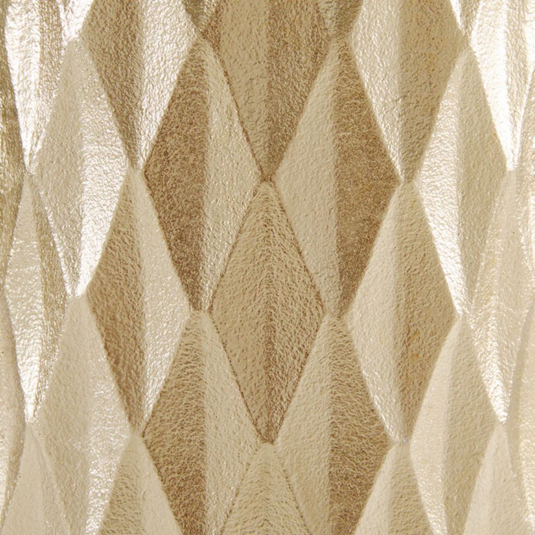 Vase de sol (lot de 2) : Champagne doré