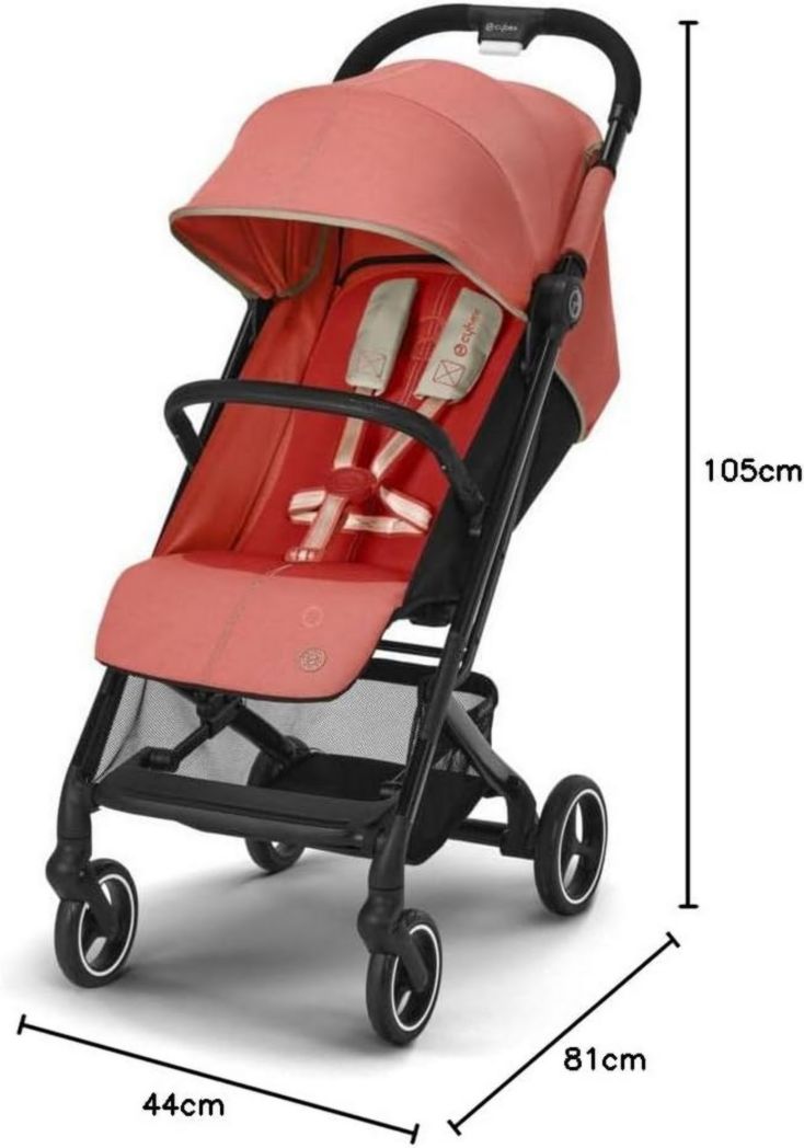 Cybex Beezy BLK B/Beige Amande-beige PU1