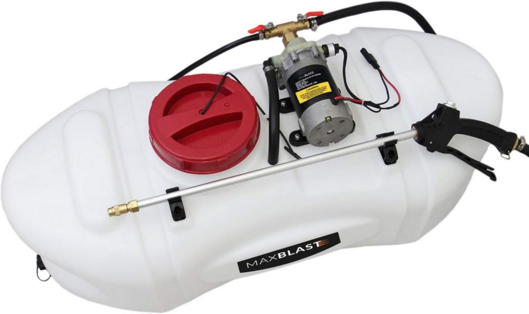 Pulvérisateur agricole pour quad ATV, rampe de 100 L avec 6 buses, pulvérisateur 12 V et accessoires - Engrais, pesticides, agriculture